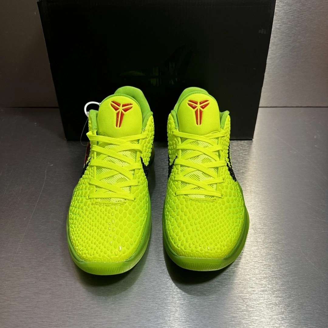 Size 9 - Nike Zoom Kobe 6 Protro Low Grinch for sale online | eBay