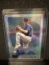 2021 Leaf Metal Draft 1990 Leaf Auto Silver Mojo Bubba Chandler #LA-BC1