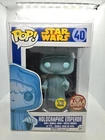 Funko Pop Star Wars Holographic Emperor Glow in the Dark #40 Toy Wars Exclusive