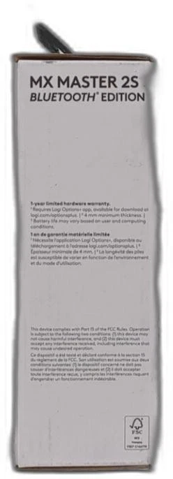 Logitech Mx Master 2s Bluetooth Edition Wireless Mouse, Multi-surface - Image 3 of 4