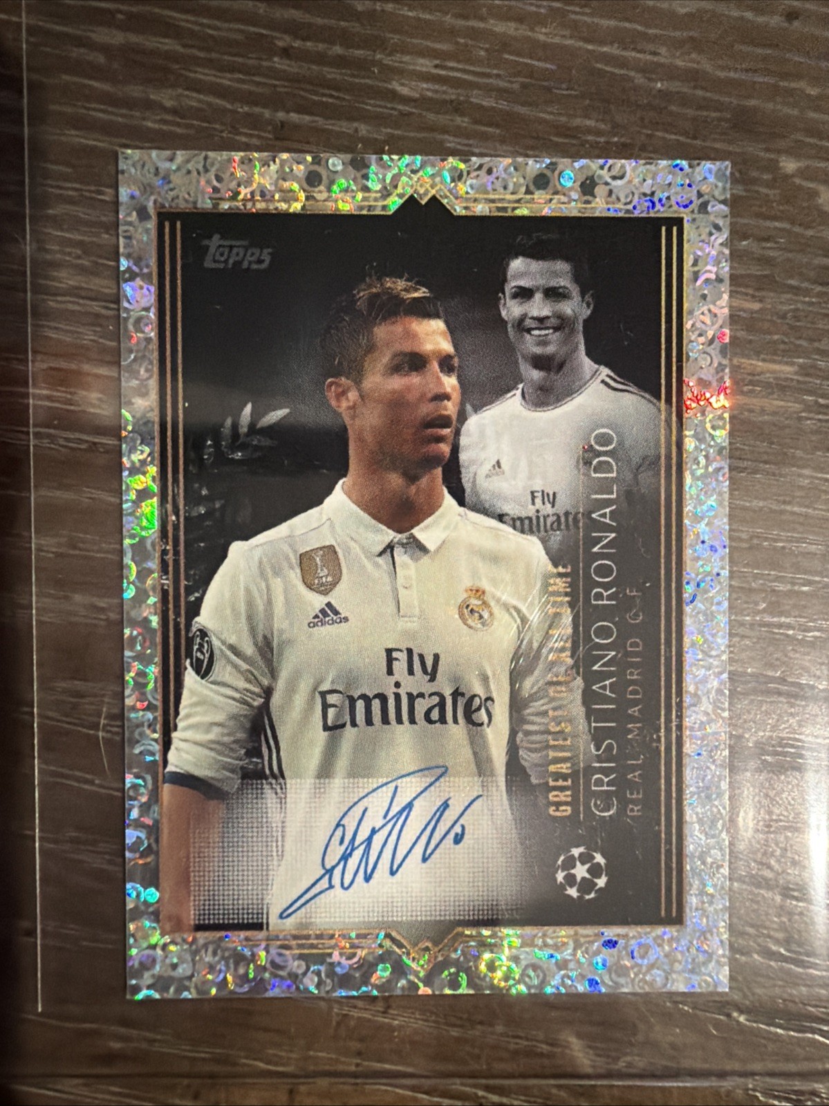 Cristiano Ronaldo Autograph Topps