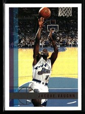 Jacque Vaughn 1997-98 Topps #199 Rookie Utah Jazz