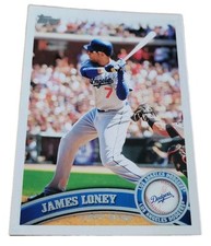 2011 Topps #305 James Loney Los Angeles Dodgers MLB Baseball Card (N0