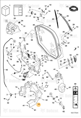 BOBCAT Front Panel for Loaders, 7338046