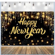 Happy New Year Backdrop