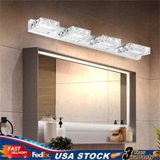 4 Lights LED Vanity Light Bathroom Over Mirror Fixture Light Fixtures 24 inch