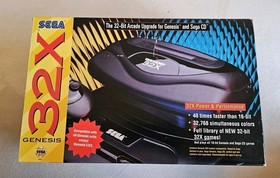 SEGA 32X CONSOLE COMPLETE IN BOX GREAT CONDITION TESTED & WORKS