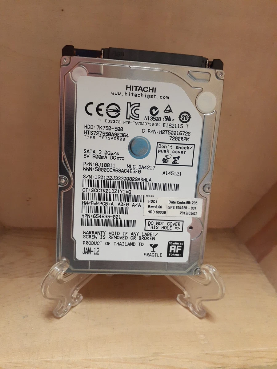 Hitachi 500GB Computer Internal Hard Disk Drives for Sale - eBay