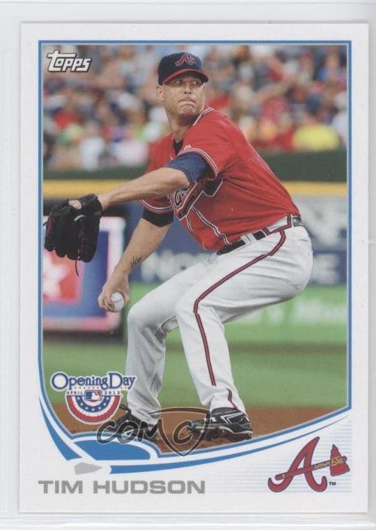 2013 Topps Opening Day Tim Hudson #195 0a1