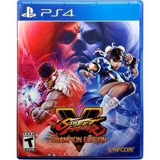 Street Fighter V Champion Edition - Sony Playstation 4 PS4 5 Pristine