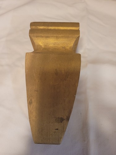 Set Of 4 Finished Gold Wood Legs - Heavy Duty Mid Century Solid Wood Legs