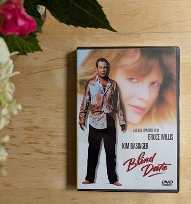 Blind Date 1987 DVD Blake Edwards Film Bruce Willis Kim Basinger SEALED RARE OOP
