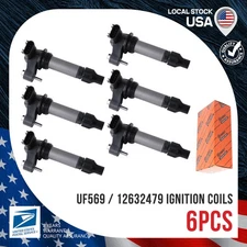 6x Brand-New Ignition Coil Fits OEM 12632479 UF569 For 2007-08 Saturn Outlook