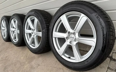 Original Volvo XC90 II 19 Zoll Winterräder Sternspeiche 31423021 DOT22 8-8,7mm - Bild 1 von 4