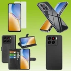 For ZTE Blade A56 Protective Phone Silicone Case Cover TPU 9H Tempered Glass CHOICE