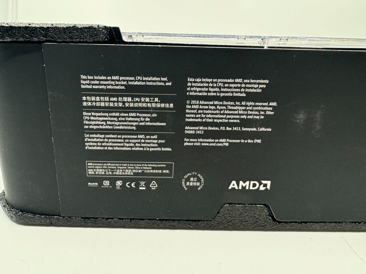 AMD Ryzen Threadripper 2950X 3.5Ghz, 16 Core, TR4 Socket AMD Ryzen Threadripper 2950X 3.5Ghz, 16 Core, TR4 Socket