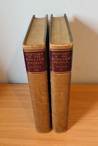 Green A Short History of the English People Illustrated 2 Vols 1893 1894 - Picture 2 of 12