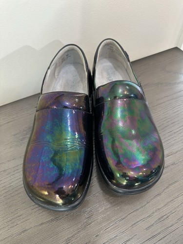 Women’s Algeria Professional Patent Leather Clog Black Size 40 Women 9.5 - 10