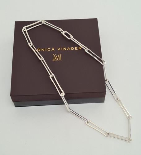 Monica Vinader Necklace Alta Long Necklace Adjustable 43 cm / 17”