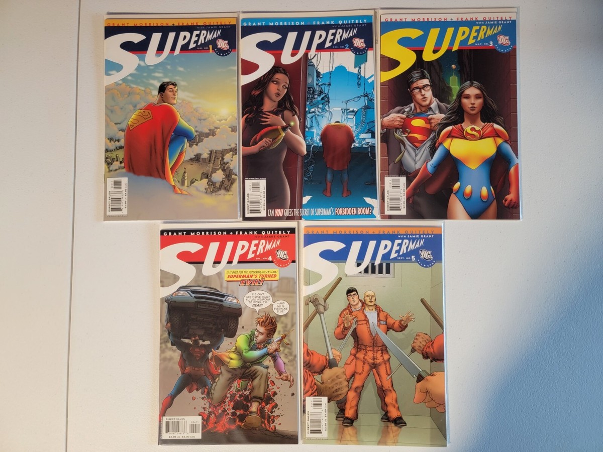 All Star Superman -5 Grant Morrison Frank Quitely DC Comics