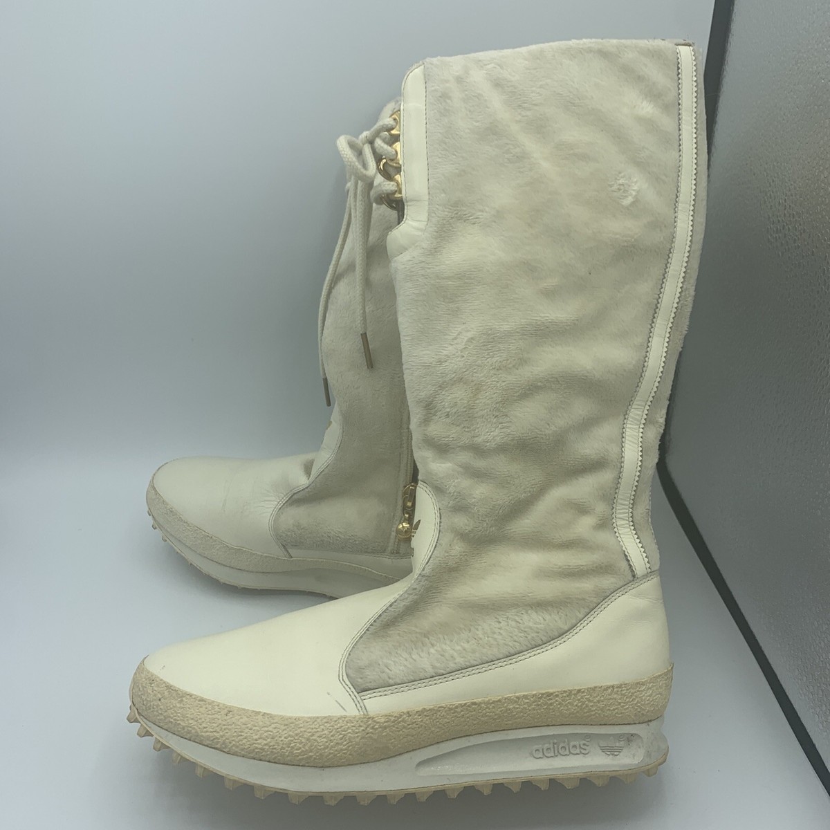ADIDAS Arose Womens Size 7 AROSA Tall Hi Zip Up Boots | eBay