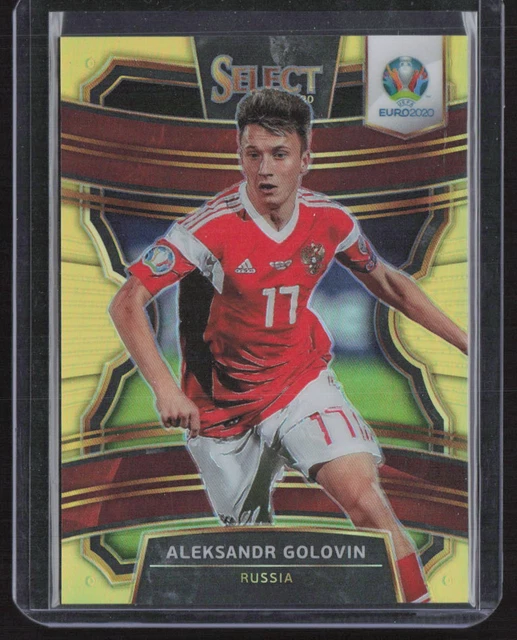 2020 Panini Select UEFA Euro #13 Aleksandr Golovin Concourse Gold /10