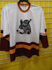 CHICAGO WOLVES HOCKEY JERSEY AUTOGRAPH MENS M 