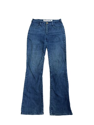 Parasuco Authentic Womens Denim Jeans Mid Rise Straight Cut 28x32
