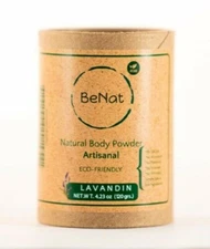 BeNat. All-Natural Body Powder. Eco-friendly. No-talc. For Women, Men, Kids.
