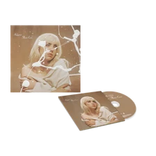 BILLIE EILISH HAPPIER THAN EVER CD & SPLATTER ART CARD RARE LIMITED EDITION 
