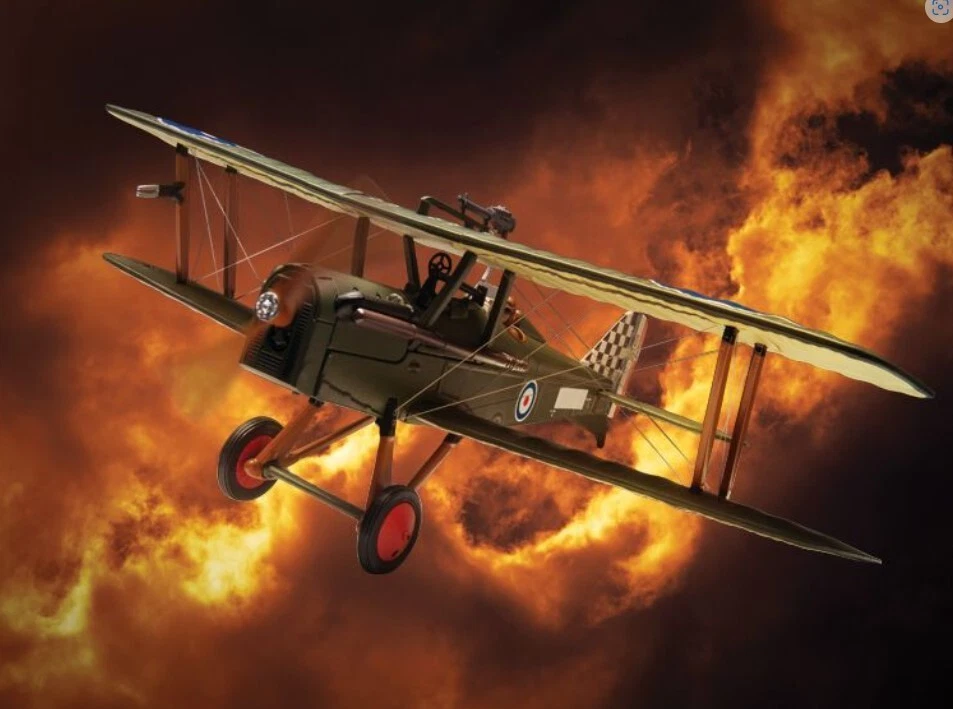 CORGI AVIATION ARCHIVE SE5a RAF 74 SQAUDRON, MAJ KEITH LOGAN CALDWELL AA37711 - Image 3 of 3