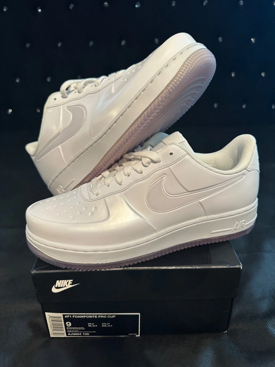 Preços baixos em Nike Air Force 1 Foamposite Pro Cup Low Triple Preços baixos em Nike Air Force 1 Foamposite Pro Cup Low Triple