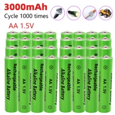 1.5v AA Rechargeable Batteries Alkaline battery for Garden Solar Light Remote