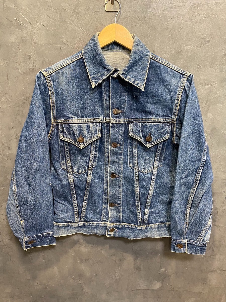 Rare Vintage Levis Early 1960s Type 3 Denim Jacket Big E Rare Vintage Levis Early 1960s Type 3 Denim Jacket Big E