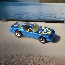 🟥⬜️🟦🇺🇸 CUSTOM MADE Hot Wheels Hot Bird - METALLIC BLUE HOTBIRD 🥶🥶