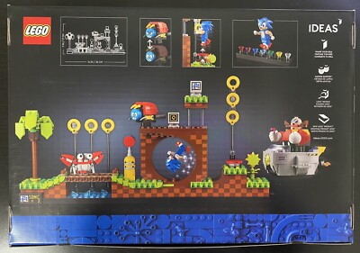 LEGO Ideas #039 SONIC THE HEDGEHOG Green Hill Zone (21331) New in 