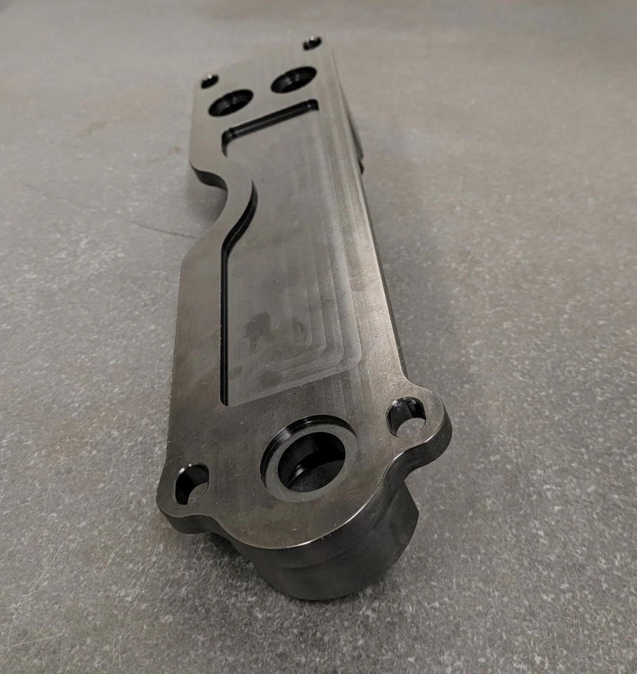 Bloque de enfriador de aceite 911 placa accesorios AN CC Billet Porsche 964 993 914 control remoto Foto 3 de 4