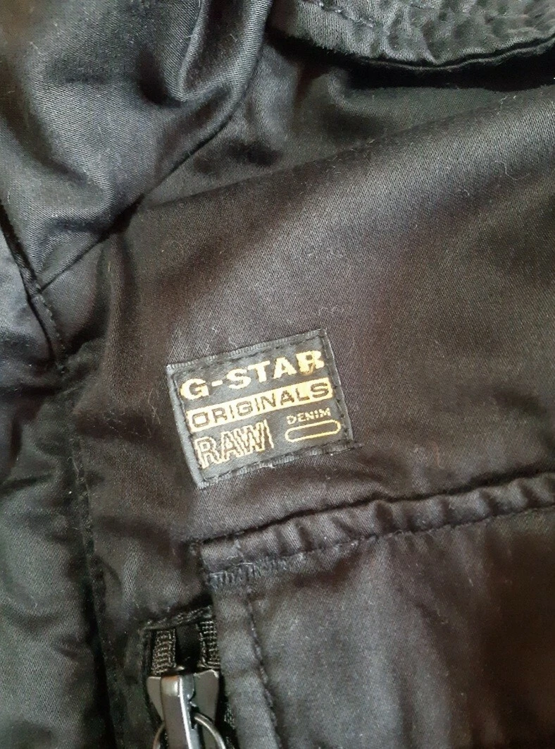 G star jacket raw x originals x denim black, lightly used | eBay