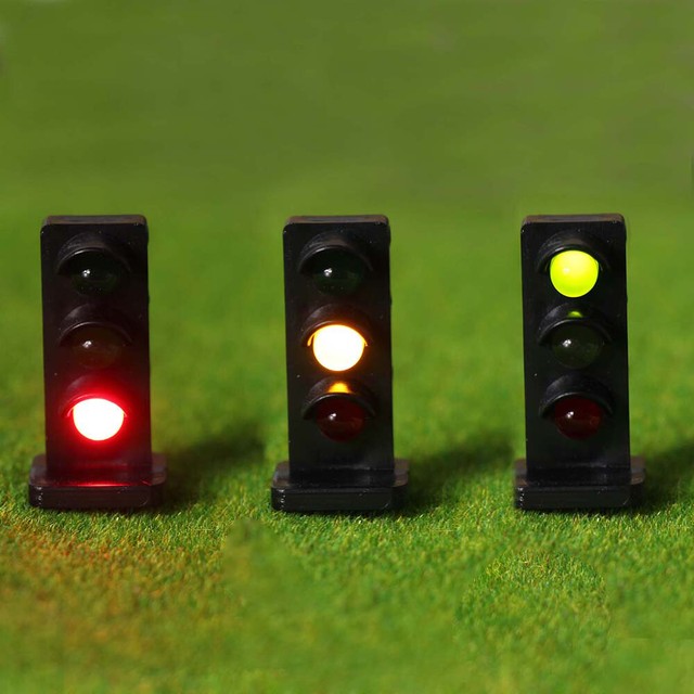 JTD871GYR 5PCS HO scale LEDs made Dwarf Signals for Railway signal 3