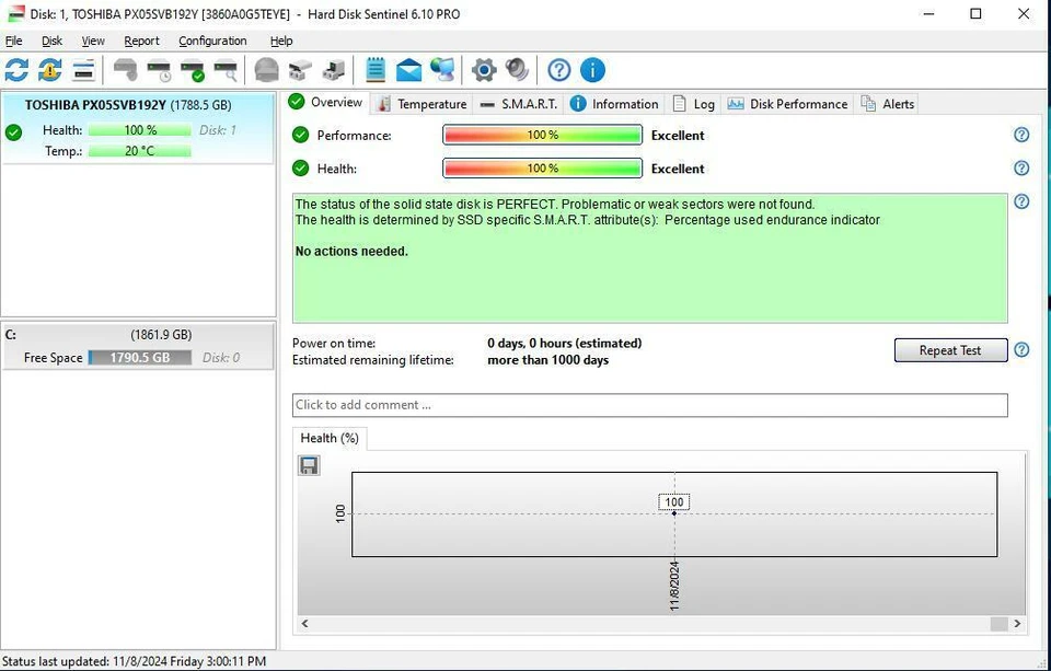 PX05SVB192Y V0K7V Dell 1.92TB SAS 2.5" 12G MU SSD Solid State Drive 0V0K7V - Image 3 of 3