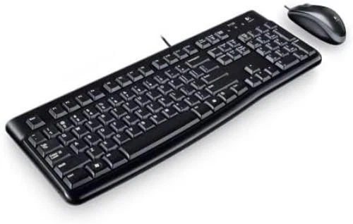 Logitech MK120 Wired Keyboard and Mouse for Windows, QWERTY Hebrew Layout - Blac - Image 4 of 4