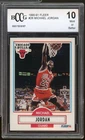 1990-91 Fleer #26 Michael Jordan Card BGS BCCG 10 Mint+