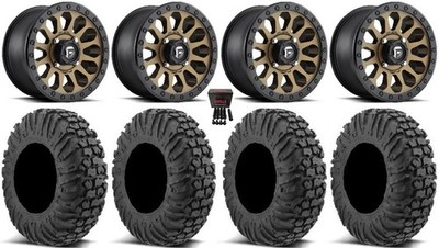 Fuel Vector BR 15'' Wheels 32'' MotoVator Tires Can-Am Maverick X3