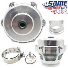 Q Series 50mm Blow Off Valve Bov Ver. 2 Fits Tial V-band Flange Silver - Usa