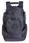 Harley-Davidson Rubber Bar & Shield Legend Rugged Polyester Backpack - Black