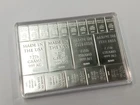 Sunshine Minting SMI 2 Oz .999 Silver Breakaway Prepper Eagle Bar USA (LotX5)