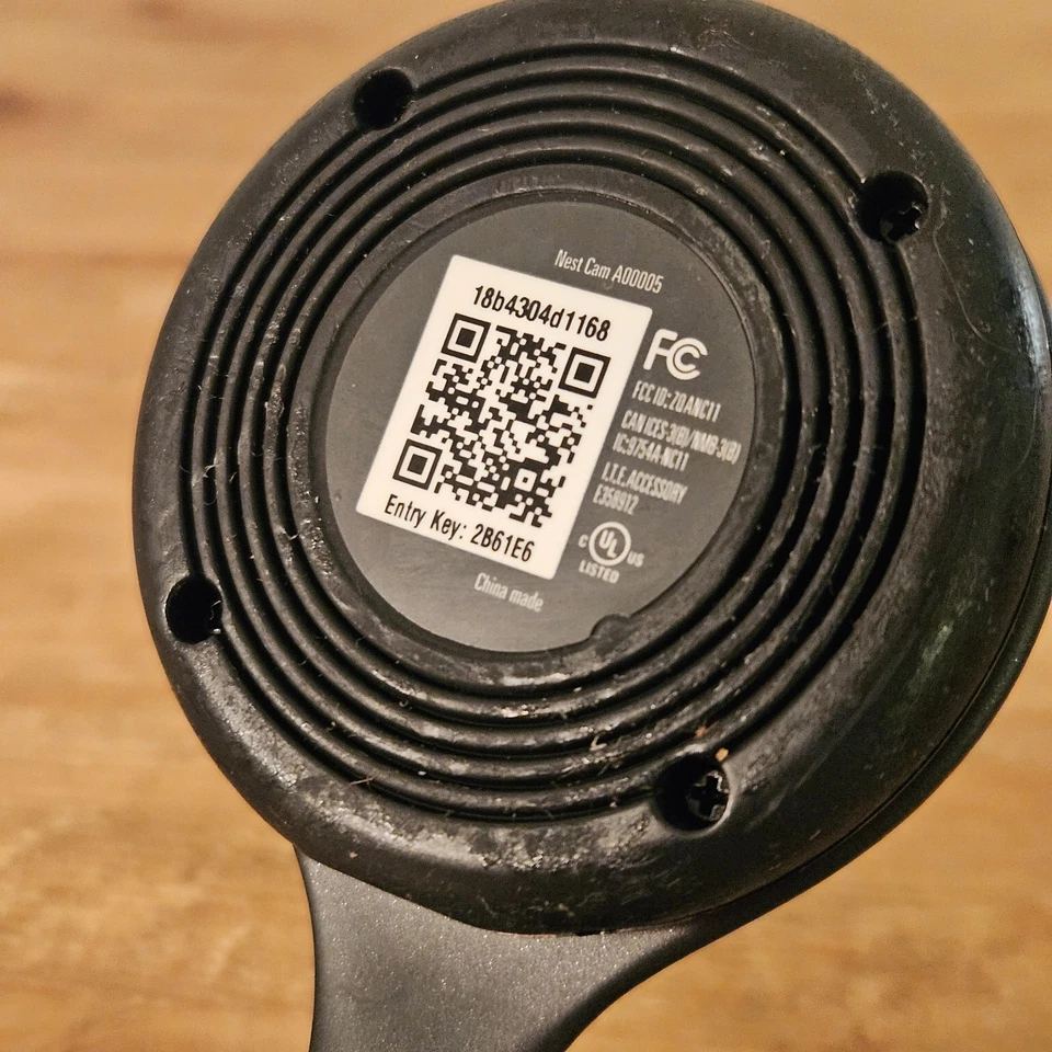 Nest Cam Indoor Security Camera A0005 1st Gen (Works/Read) - Image 3 of 4