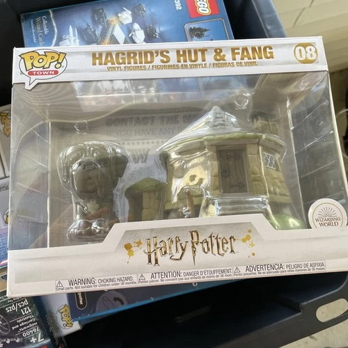 Funko Pop! Town: Harry Potter - Hagrid's Hut with Fang #8 - Never Been Opened!