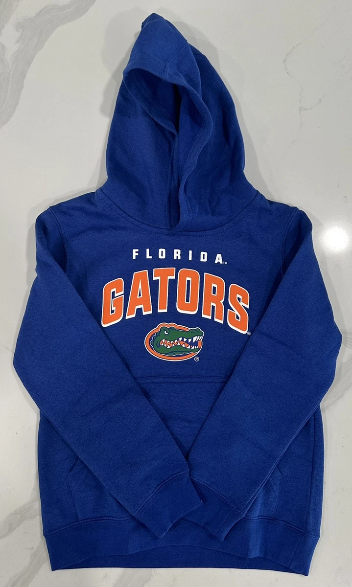 Sweat à Capuche NCAA Florida Gators – Majestic, Bleu, 80% Coton – Taille Unique ?