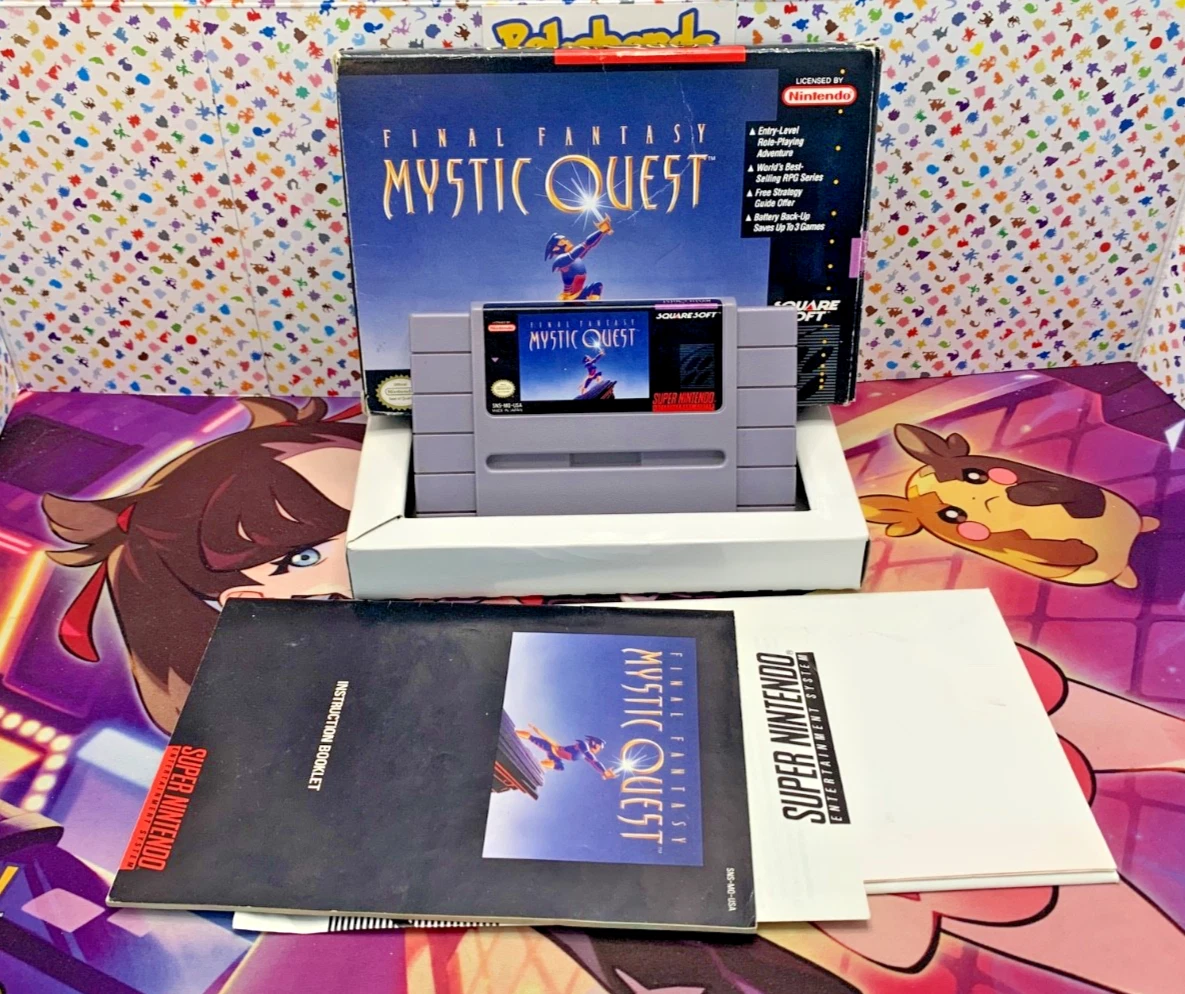Nintendo SNES Final Fantasy: Mystic Quest Video Games for sale | eBay Nintendo SNES Final Fantasy: Mystic Quest Video Games for sale | eBay